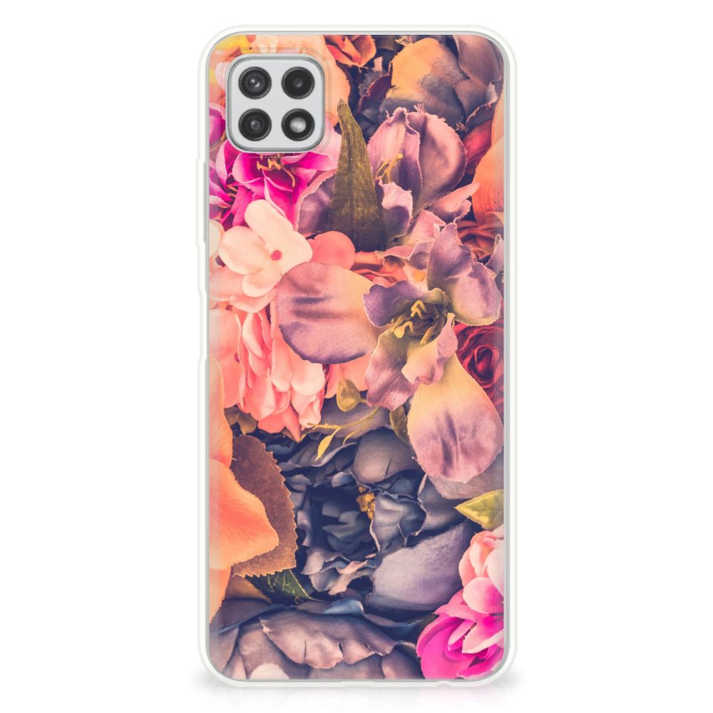 Samsung Galaxy A22 5G TPU Case Bosje Bloemen B2C Telecom