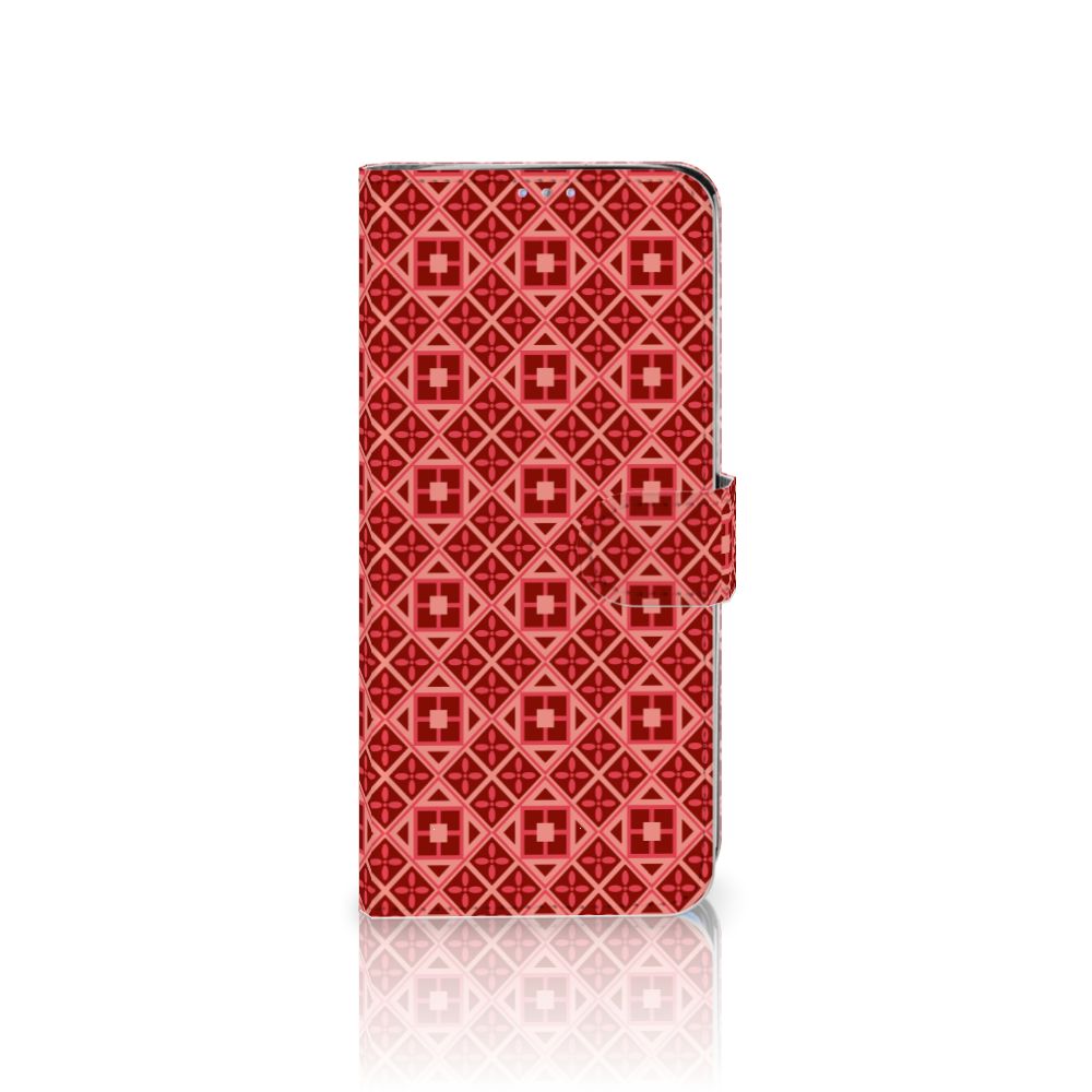 Samsung Galaxy S20 Ultra Telefoon Hoesje Batik Rood