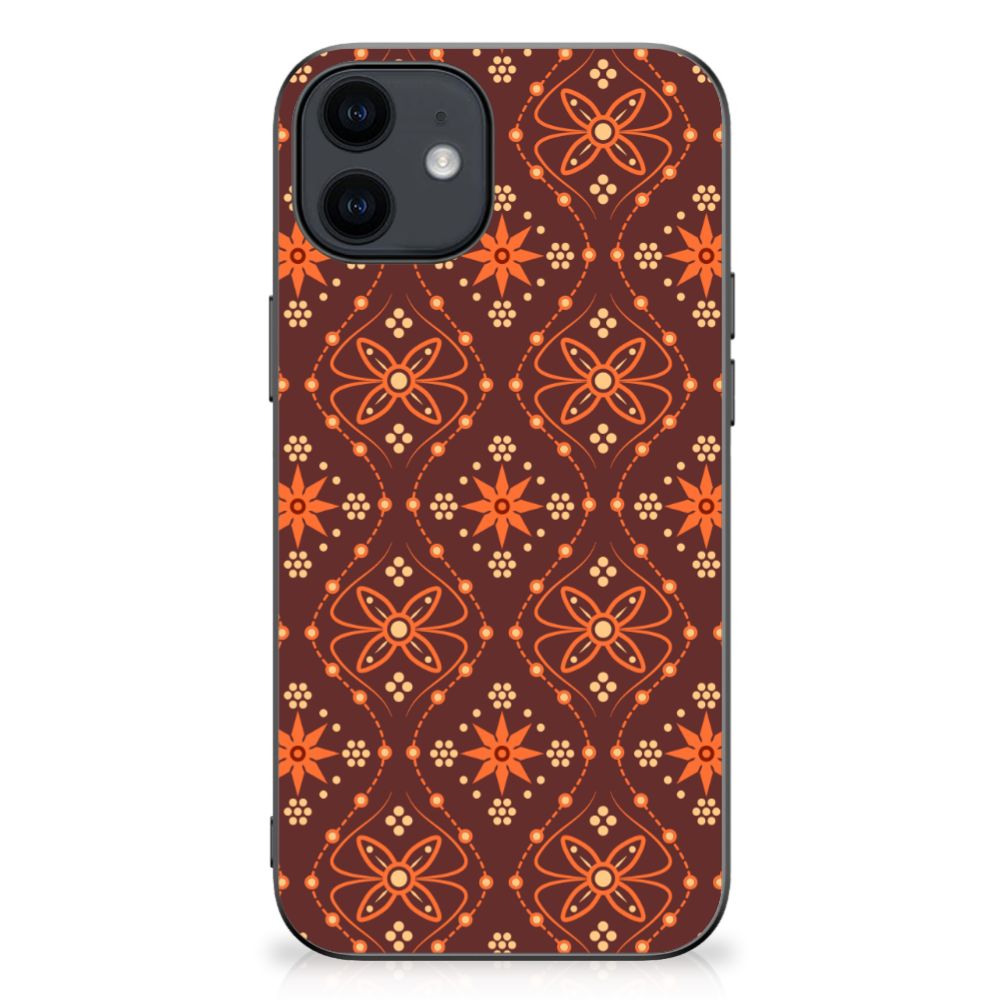 iPhone 12 Pro | 12 (6.1") Bumper Case Batik Brown