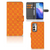 OPPO Find X3 Neo 5G Telefoon Hoesje Batik Oranje