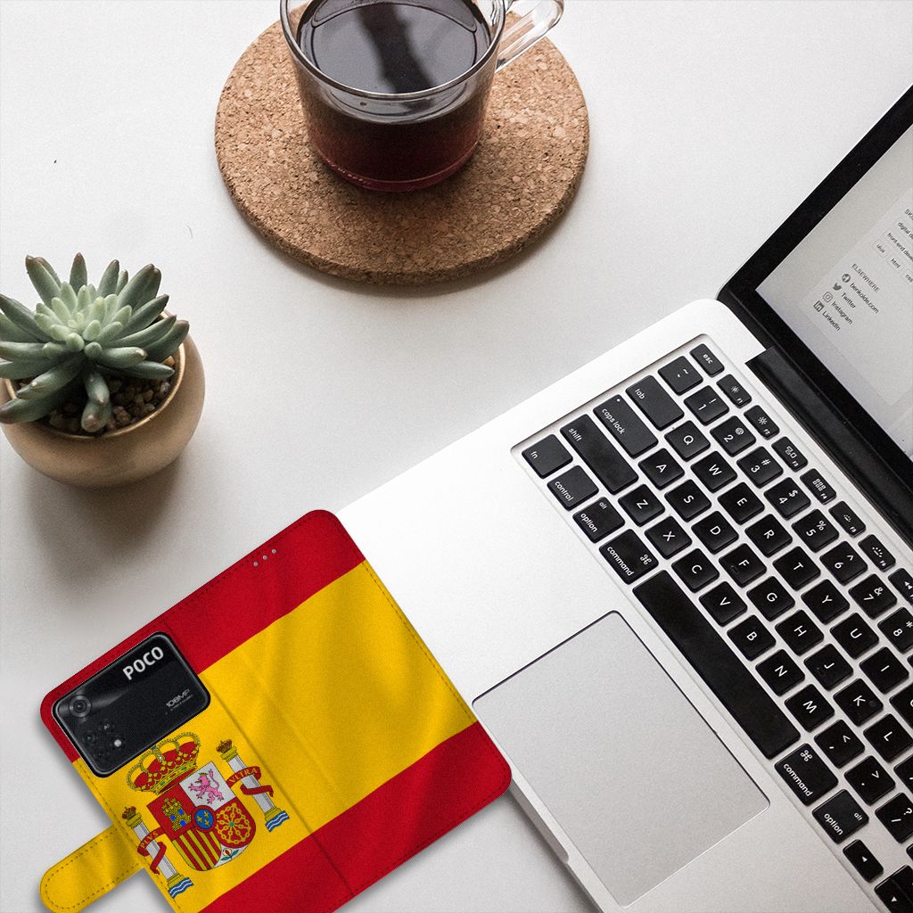 Xiaomi Poco X4 Pro 5G Bookstyle Case Spanje
