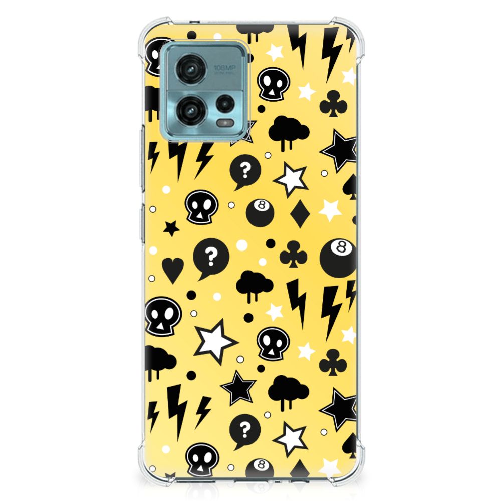 Extreme Case otorola Moto G72 Punk Geel B2C Telecom
