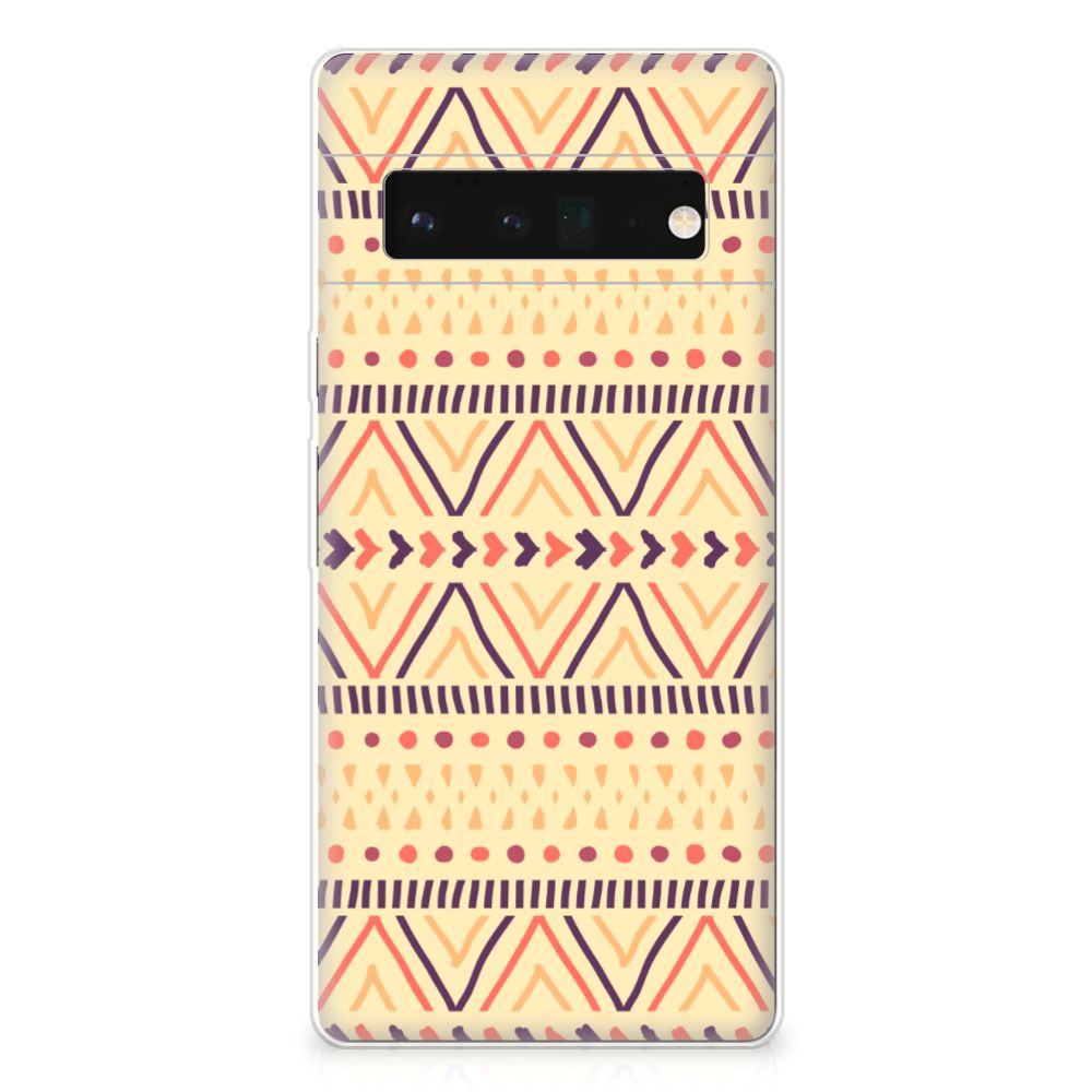 Google Pixel 6 Pro TPU bumper Aztec Yellow