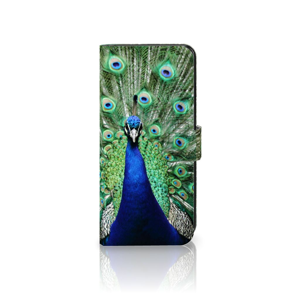 OPPO Reno8 Telefoonhoesje met Pasjes Pauw