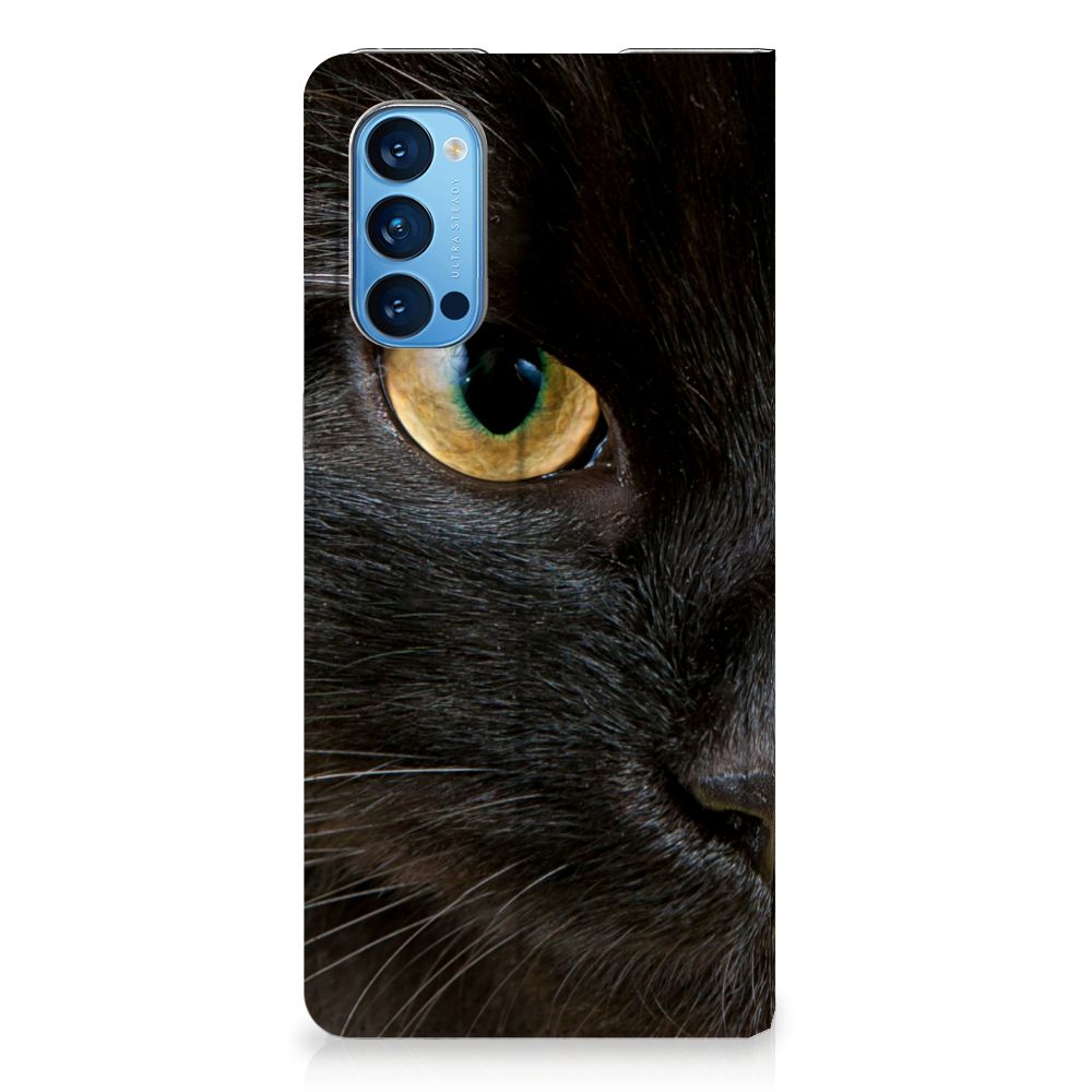 OPPO Reno4 Pro 5G Hoesje maken Zwarte Kat