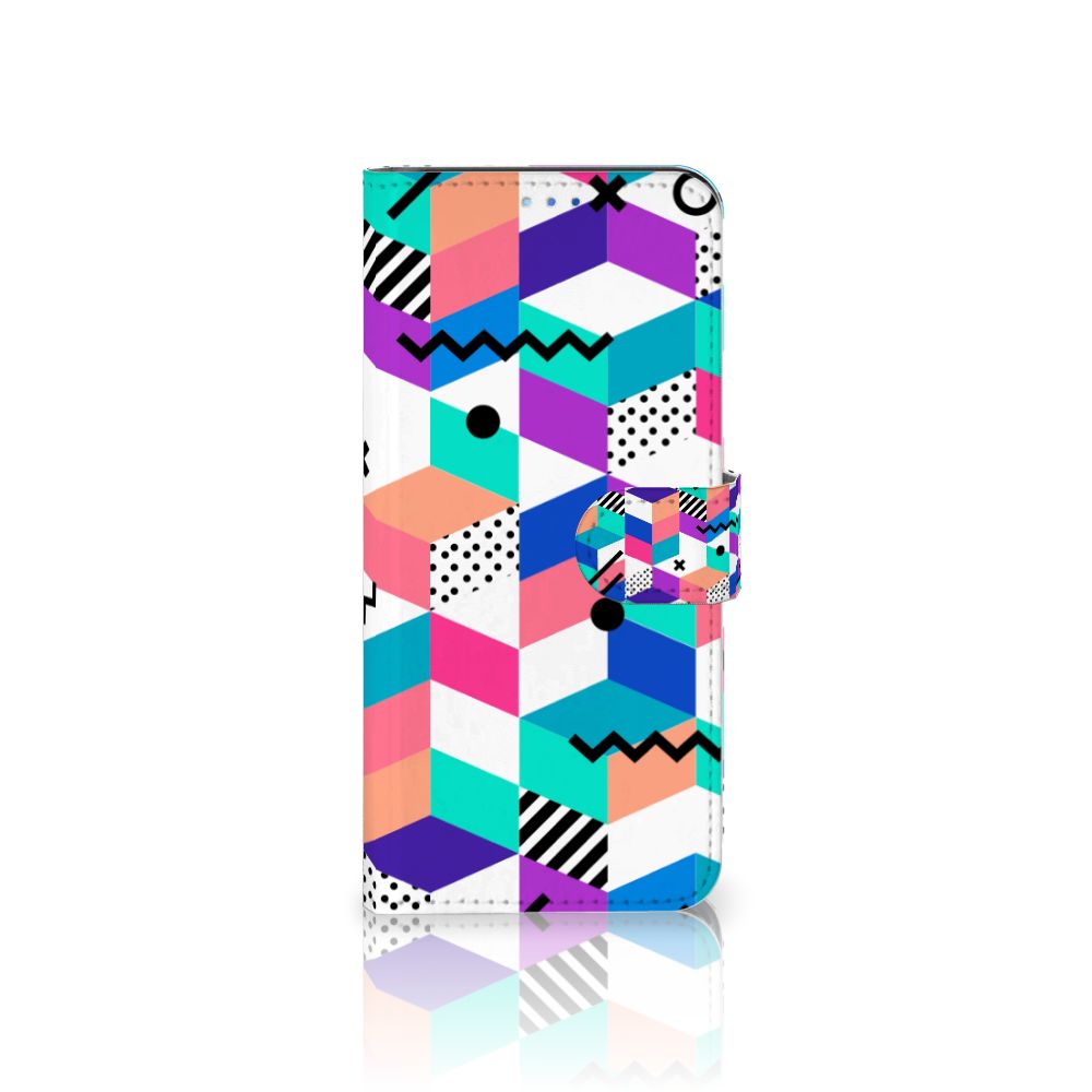 OPPO Find X3 Neo 5G Book Case Blokken Kleurrijk