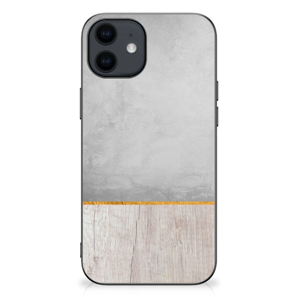 iPhone 12 Pro | 12 (6.1") Grip Case Wood Concrete