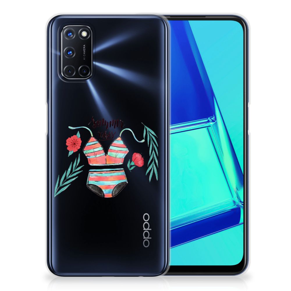 OPPO A52 | A72 Telefoonhoesje met Naam Boho Summer B2C Telecom