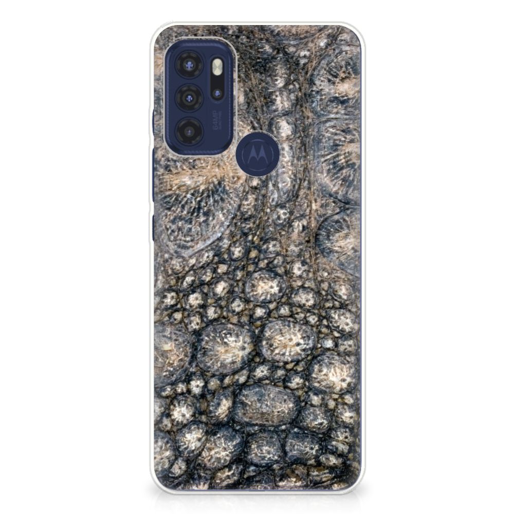 Motorola Moto G60s TPU Hoesje Krokodillenprint B2C Telecom