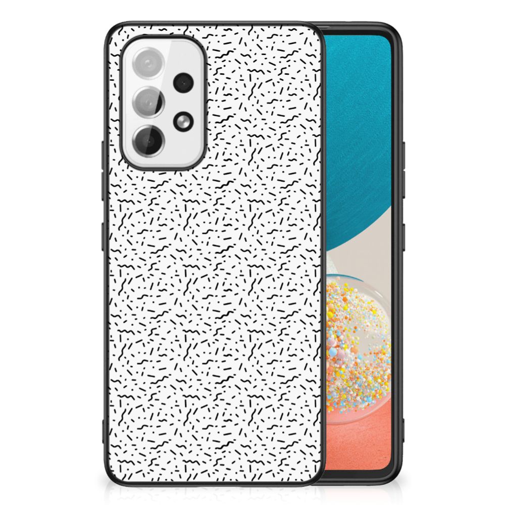 Samsung Galaxy A53 Back Case Stripes Dots