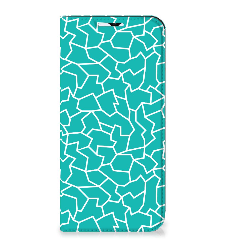 Samsung Galaxy A23 Bookcase Cracks Blue - B2C Telecom