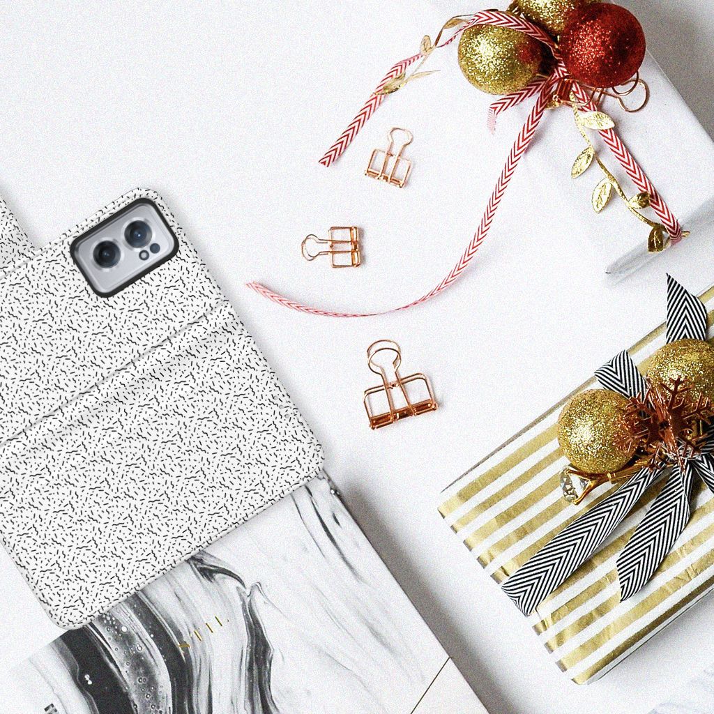 OnePlus Nord CE 2 Telefoon Hoesje Stripes Dots