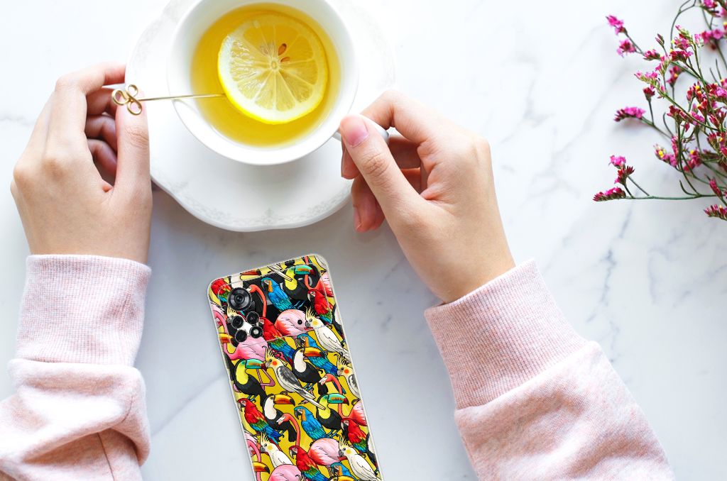 Xiaomi Poco X4 Pro 5G TPU Hoesje Birds B2C Telecom