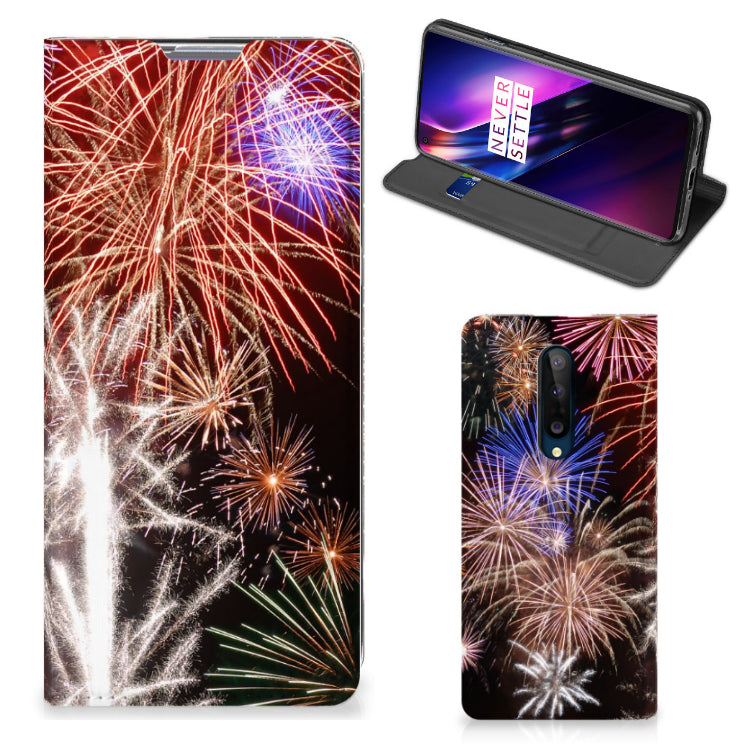 OnePlus 8 Hippe Standcase Vuurwerk