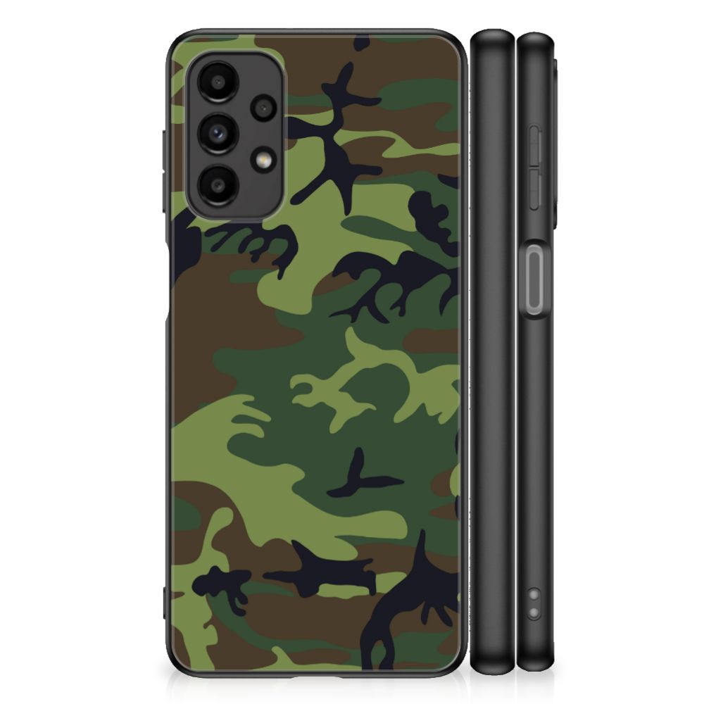 Samsung Galaxy A13 4G Back Case Army Dark