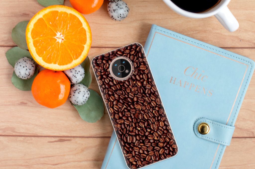 Nokia G50 Siliconen Case Koffiebonen B2C Telecom