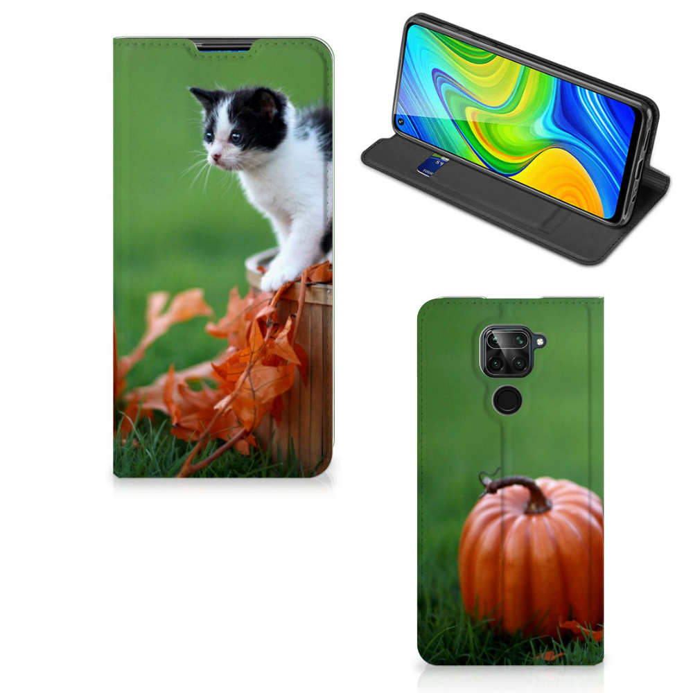 Xiaomi Redmi Note 9 Hoesje maken Kitten - B2C Telecom
