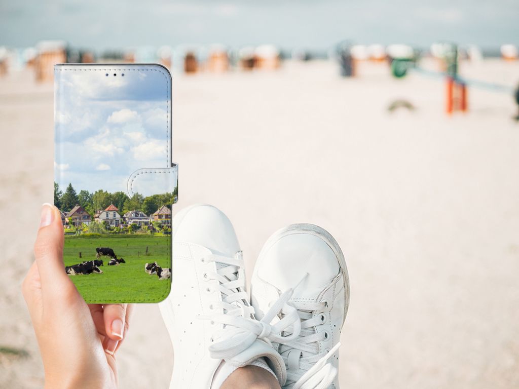 Samsung Galaxy A03s Telefoonhoesje met Pasjes Koeien