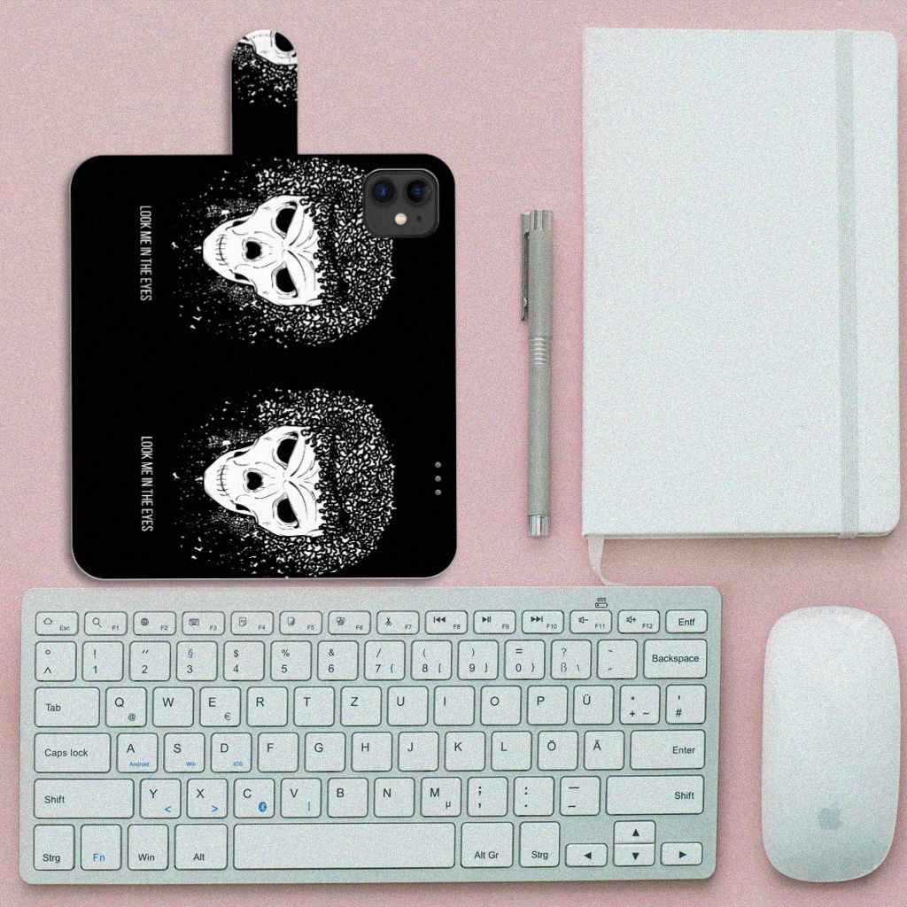 Telefoonhoesje met Naam Apple iPhone 11 Skull Hair