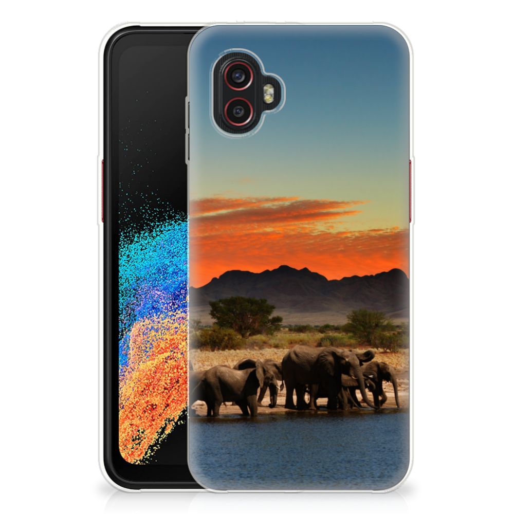 Samsung Galaxy Xcover 6 Pro TPU Hoesje Olifanten B2C Telecom
