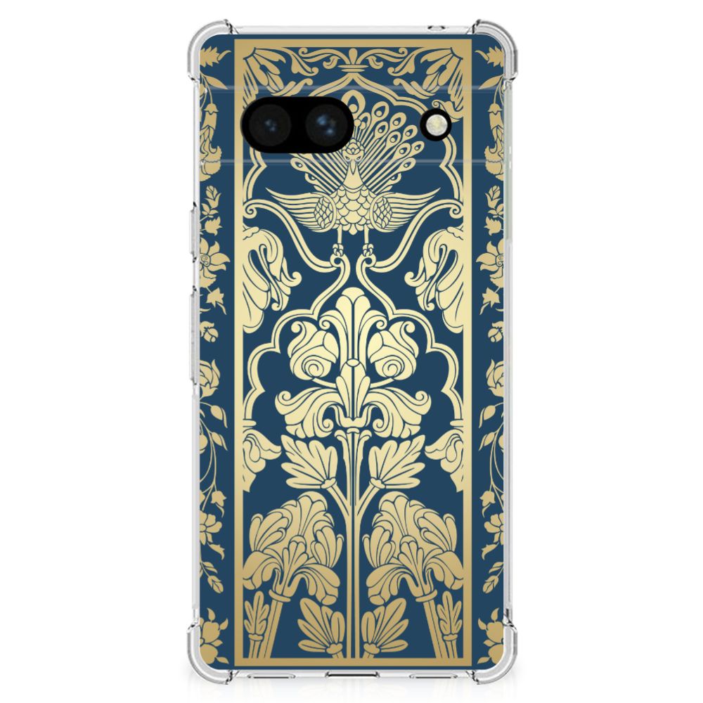 Google Pixel 7A Case Beige Flowers