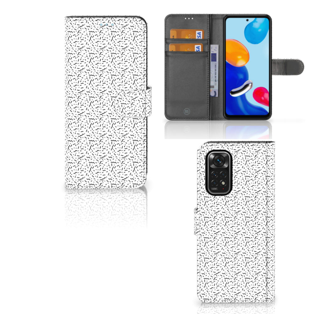 Xiaomi Redmi Note 11/11S Telefoon Hoesje Stripes Dots