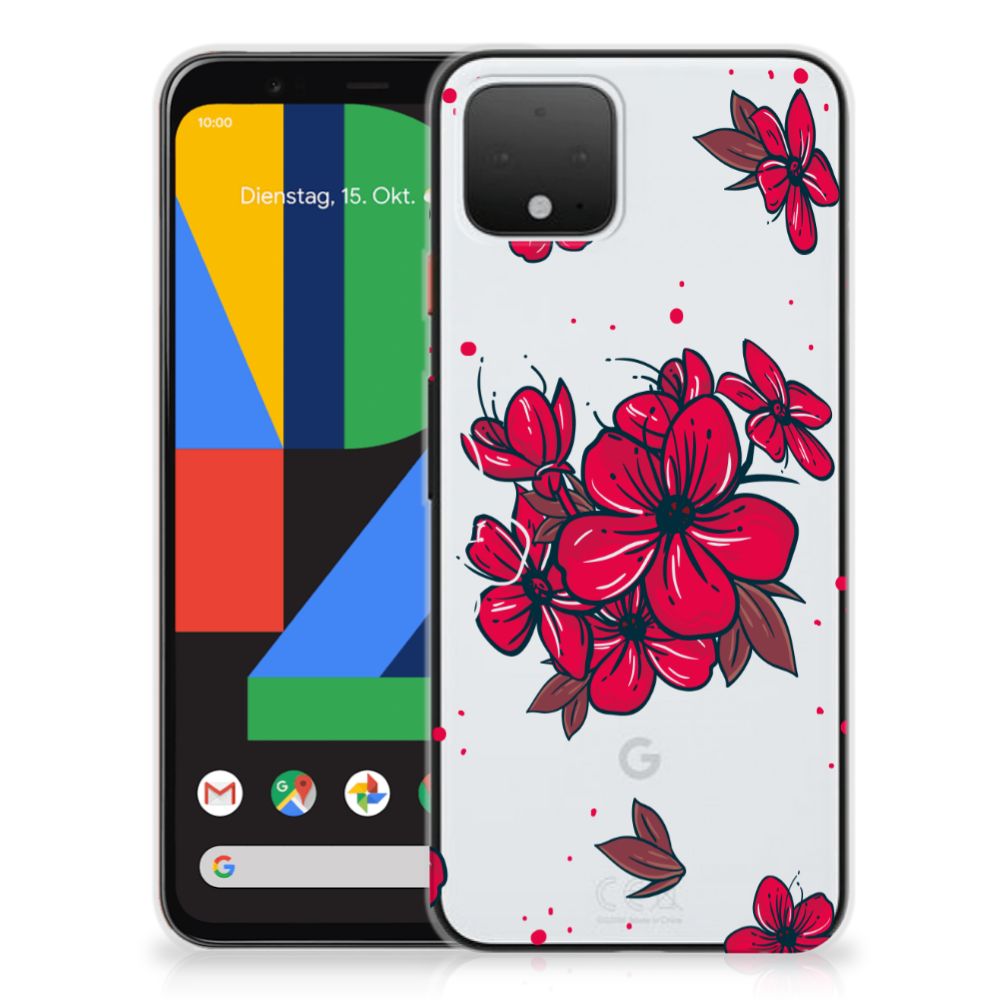 Google Pixel 4 TPU Case Blossom Red