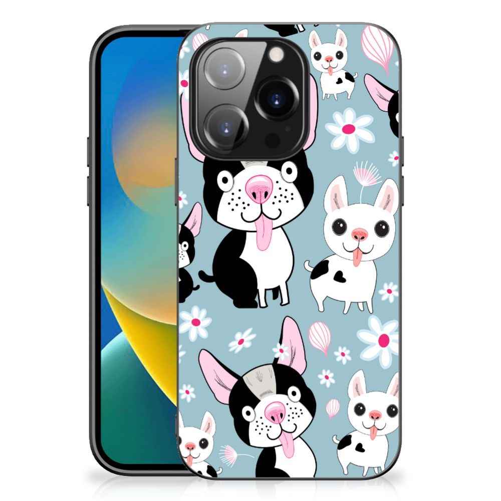 iPhone 14 Pro Dierenprint Telefoonhoesje Hondjes B2C Telecom