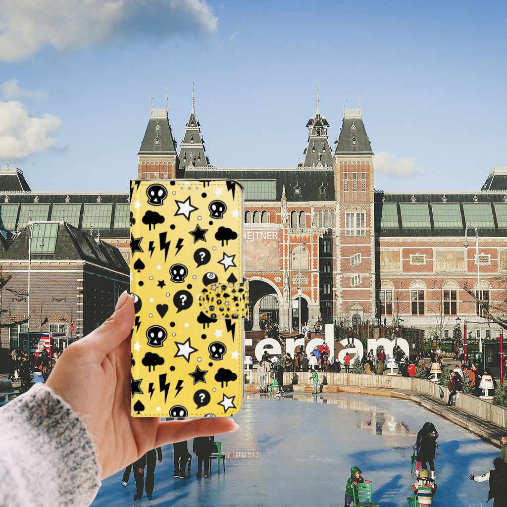 Telefoonhoesje met Naam Samsung Galaxy S20 Ultra Punk Geel