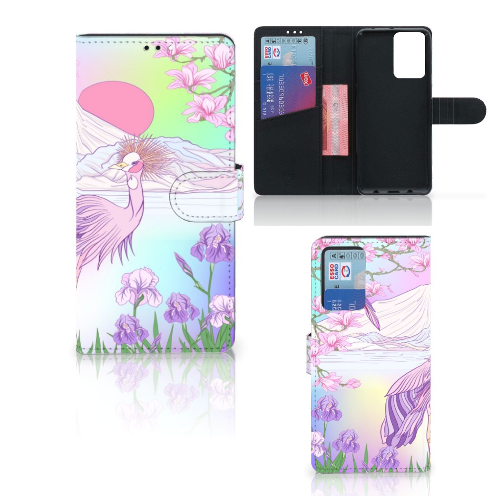 Xiaomi Redmi Note 10 Pro Telefoonhoesje met Pasjes Bird