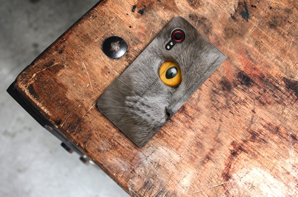 Hoesje maken Samsung Galaxy Xcover 5 Britse Korthaar - B2C Telecom