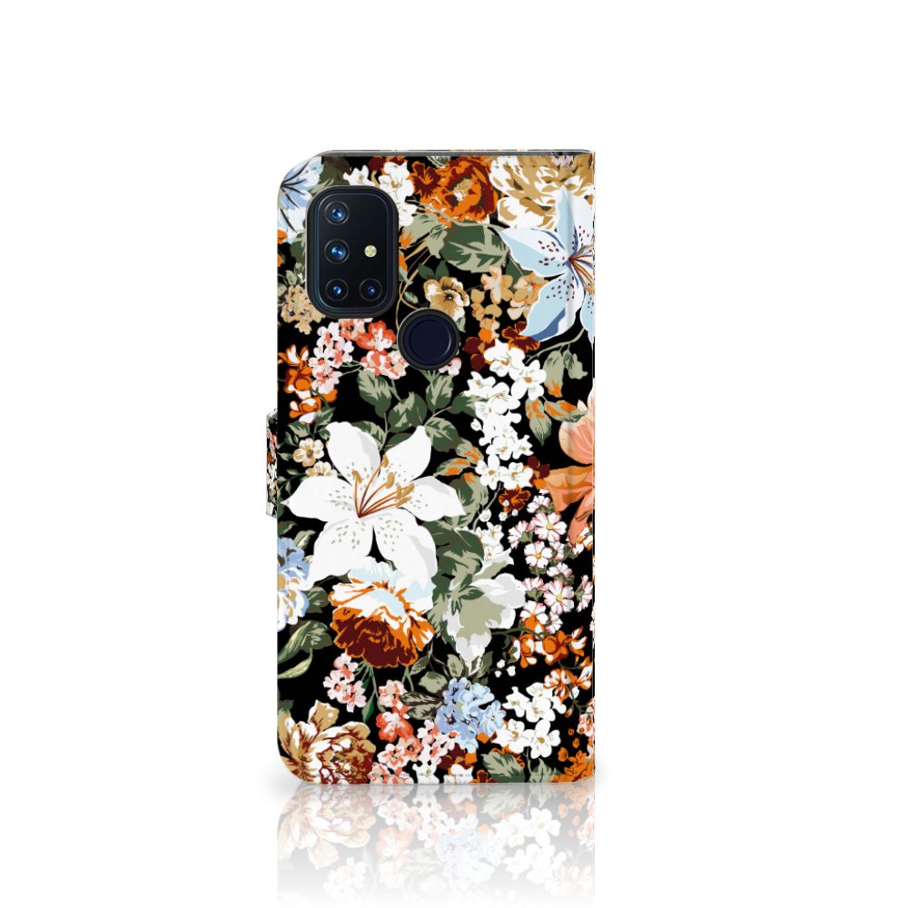 Hoesje voor OnePlus Nord N10 Dark Flowers