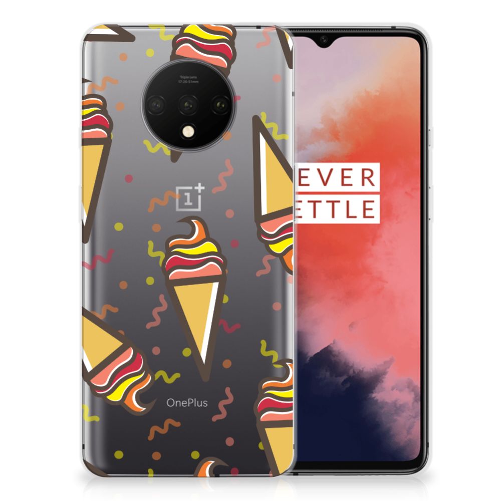 OnePlus 7T Siliconen Case Icecream