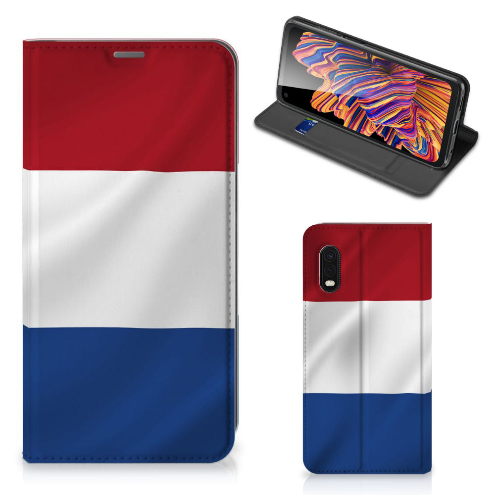 Samsung Xcover Pro Standcase Nederlandse Vlag