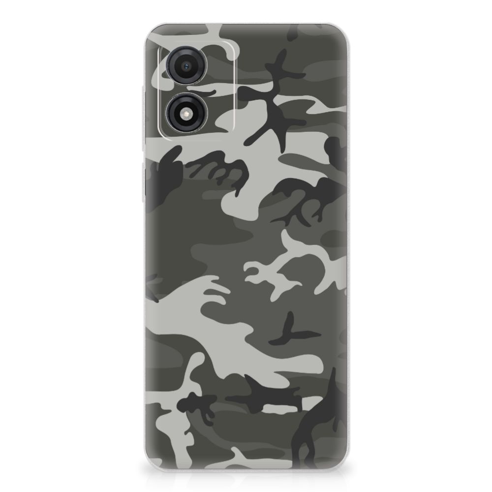 Motorola Moto E13 TPU bumper Army Light