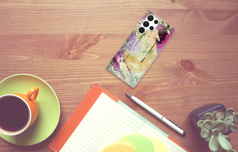 Hoesje maken Samsung Galaxy S22 Ultra Letter Painting B2C Telecom