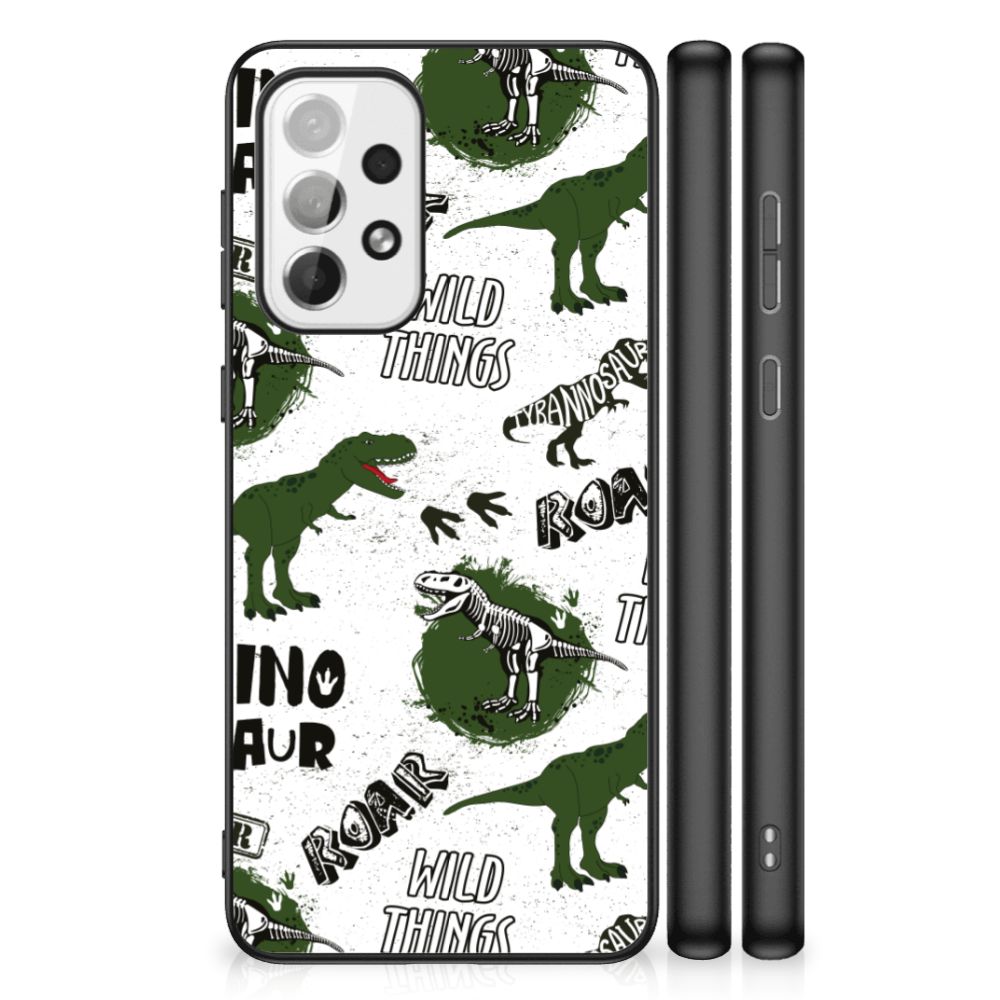 Dierenprint Telefoonhoesje voor Samsung Galaxy A73 Dinosaurus B2C Telecom