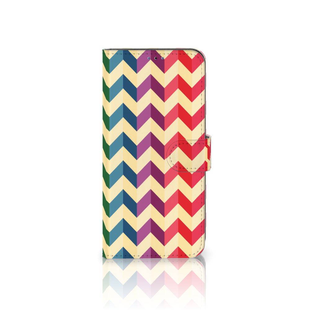 Samsung Galaxy A03s Telefoon Hoesje Zigzag Multi Color