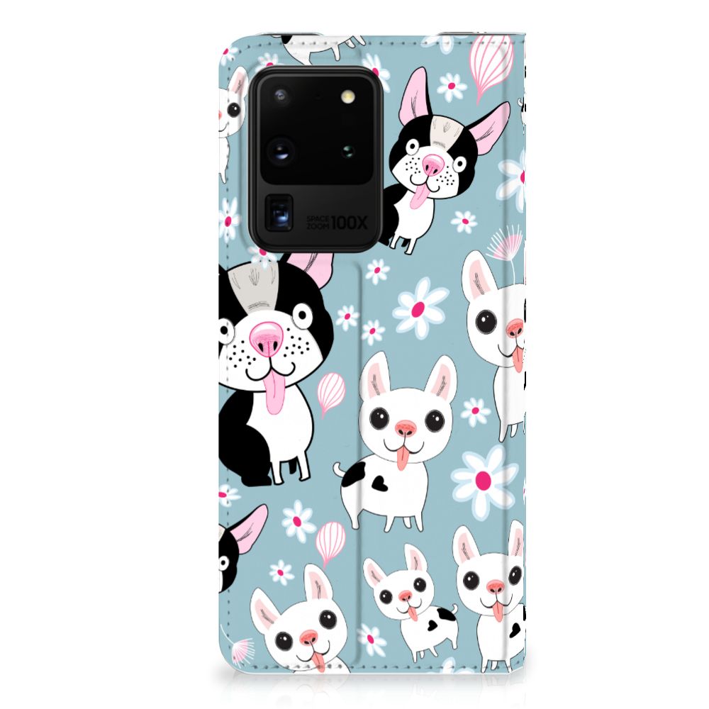 Samsung Galaxy S20 Ultra Hoesje maken Hondjes - B2C Telecom