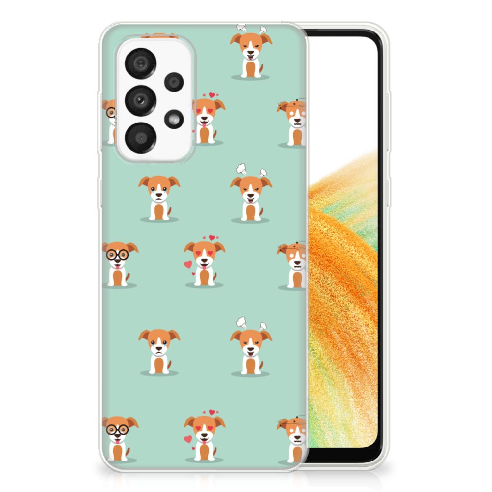 Samsung Galaxy A33 5G TPU Hoesje Pups