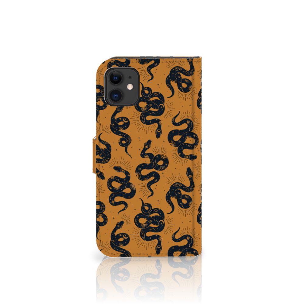 Telefoonhoesje met Pasjes voor Apple iPhone 11 Snakes