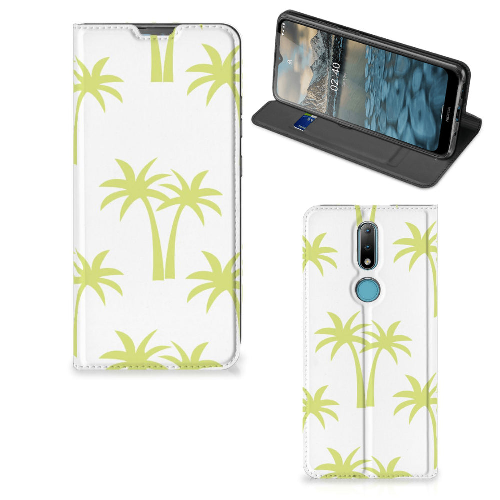 Nokia 2.4 Smart Cover Palmtrees