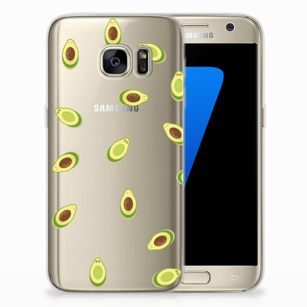 Samsung Galaxy S7 Siliconen Case Avocado
