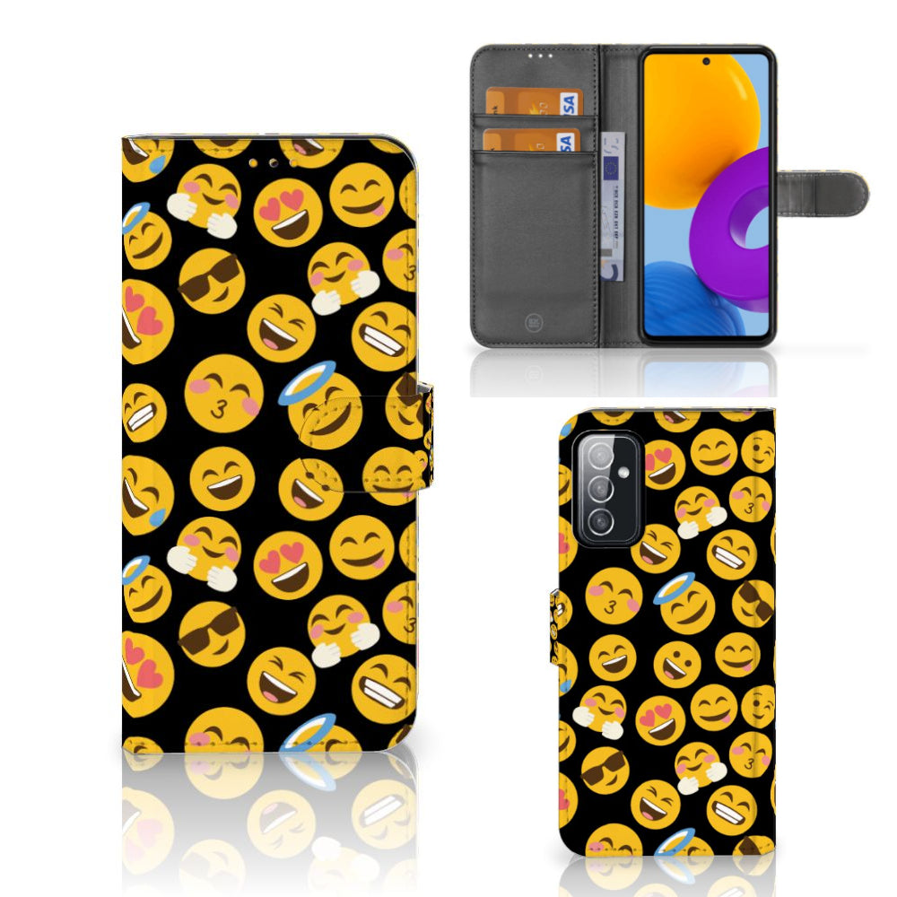 Samsung Galaxy M52 Telefoon Hoesje Emoji