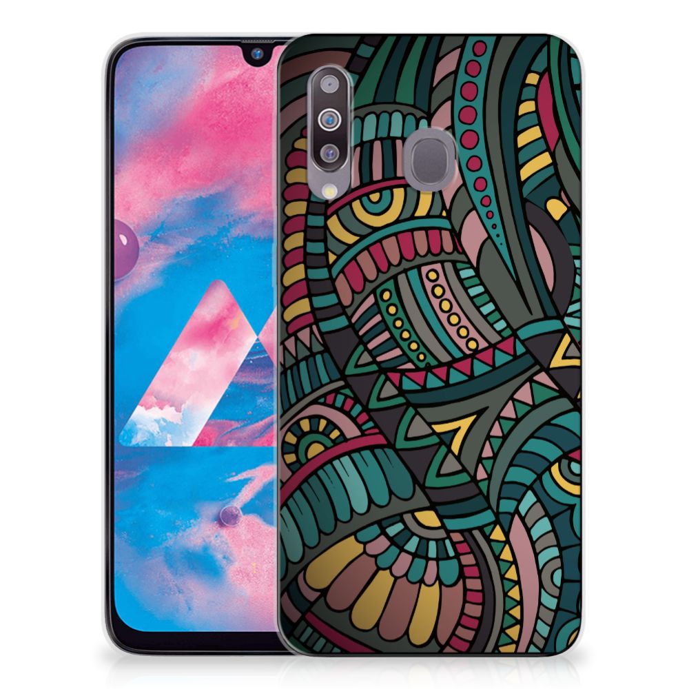 Samsung Galaxy M30 TPU bumper Aztec