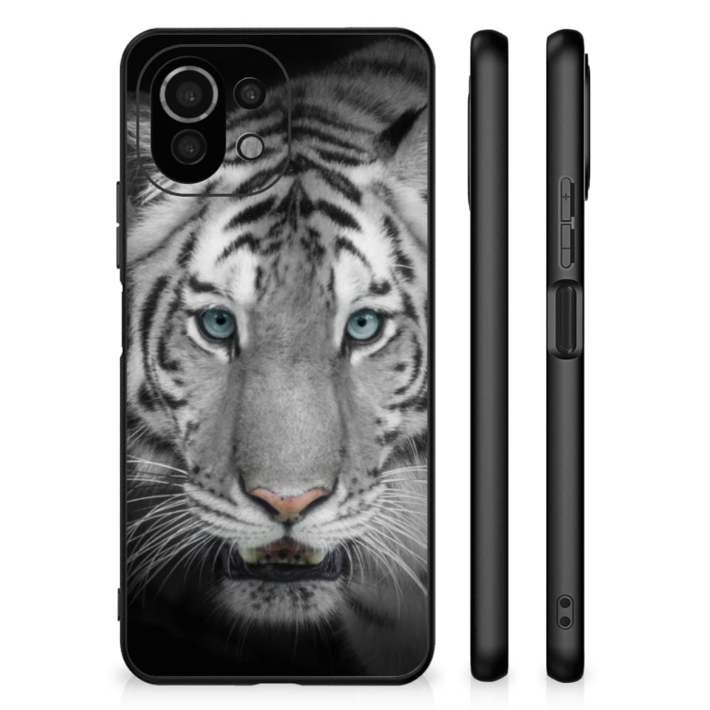 Xiaomi 11 Lite 5G NE | Mi 11 Lite Dierenprint Telefoonhoesje Tijger B2C Telecom