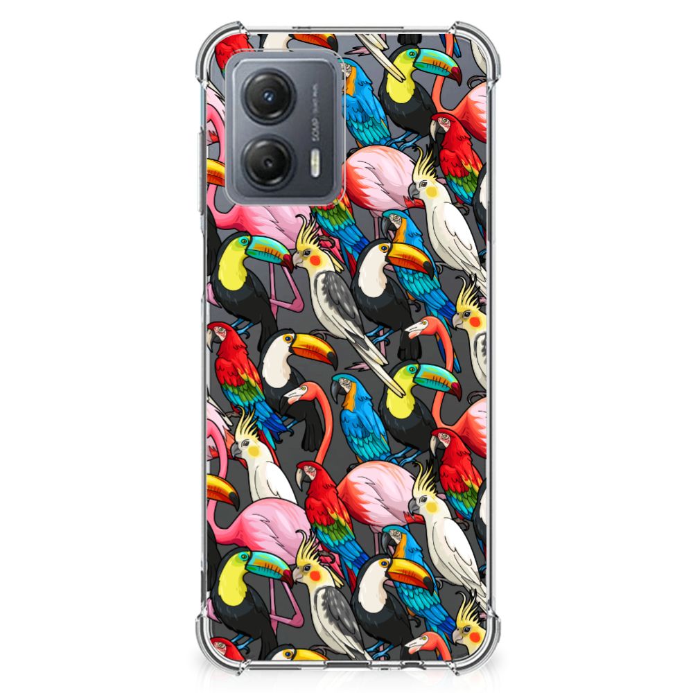 Motorola Moto G53 Case Anti-shock Birds