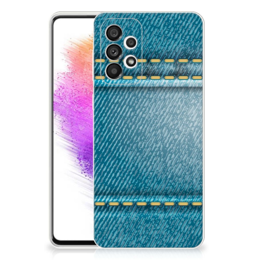 Samsung Galaxy A73 5G Silicone Back Cover Jeans B2C Telecom