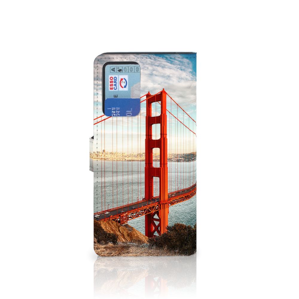 Xiaomi Redmi Note 10 Pro Flip Cover Golden Gate Bridge