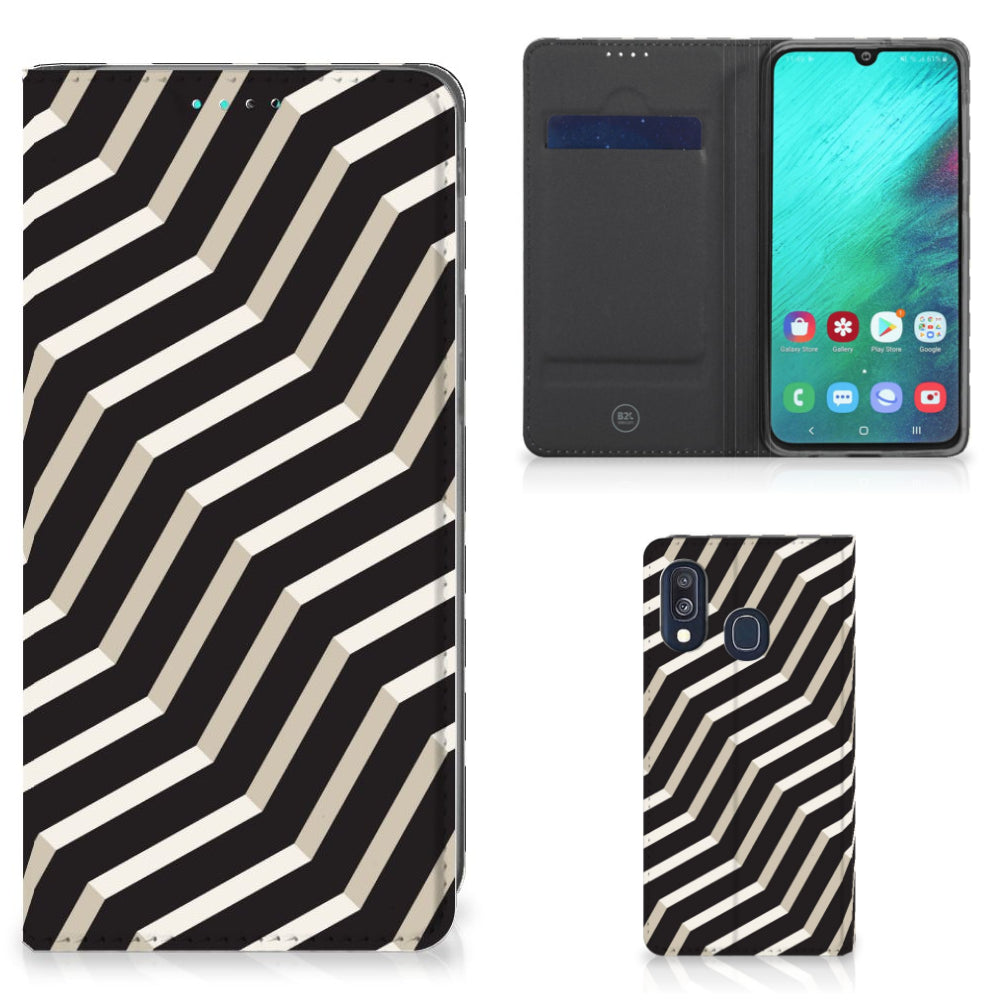 Samsung Galaxy A40 Stand Case Illusion